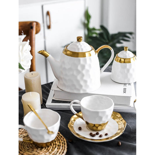 Ceramic Tea Set - Glitzy Glam Home Decor